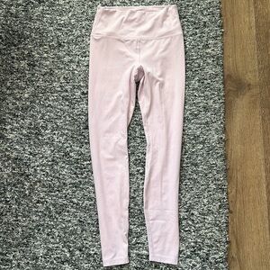 Light Pink Ribbed Leggings